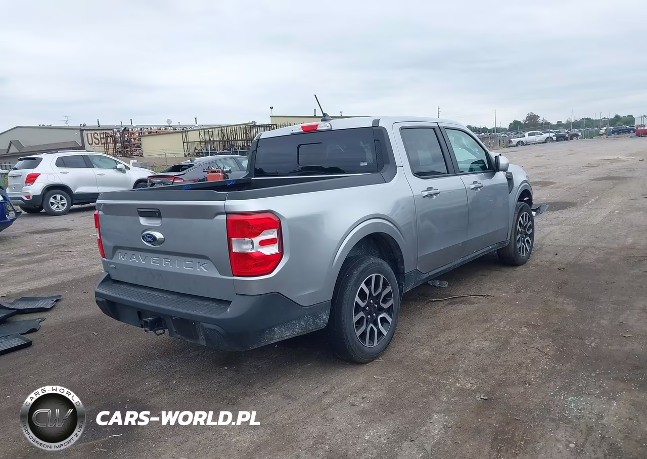 2023 Ford Maverick Lariat VIN:3FTTW8E39PRA33313 - 4
