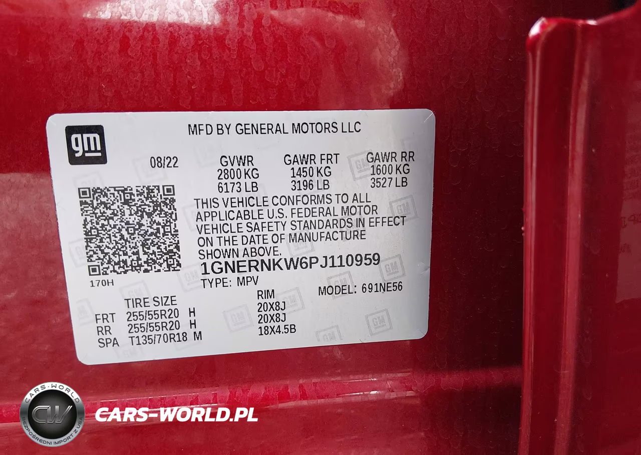 2023 Chevrolet Traverse Fwd High Country VIN:1GNERNKW6PJ110959 - 9