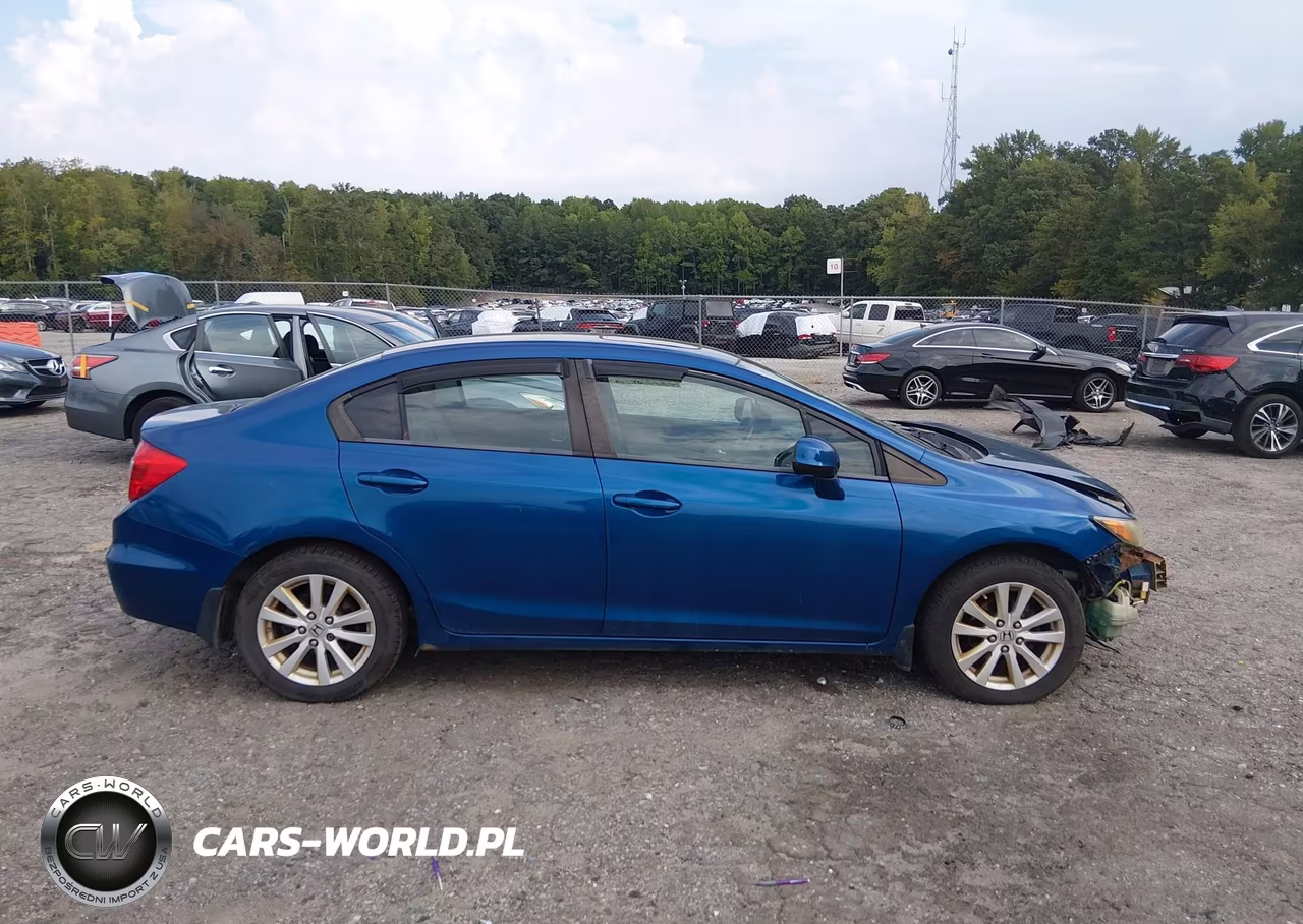 2012 Honda Civic Ex VIN:2HGFB2F88CH502219 - 14