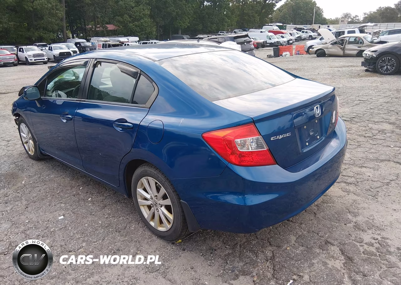 2012 Honda Civic Ex VIN:2HGFB2F88CH502219 - 3