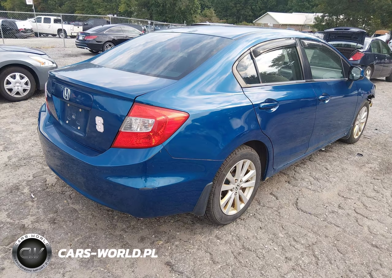 2012 Honda Civic Ex VIN:2HGFB2F88CH502219 - 4