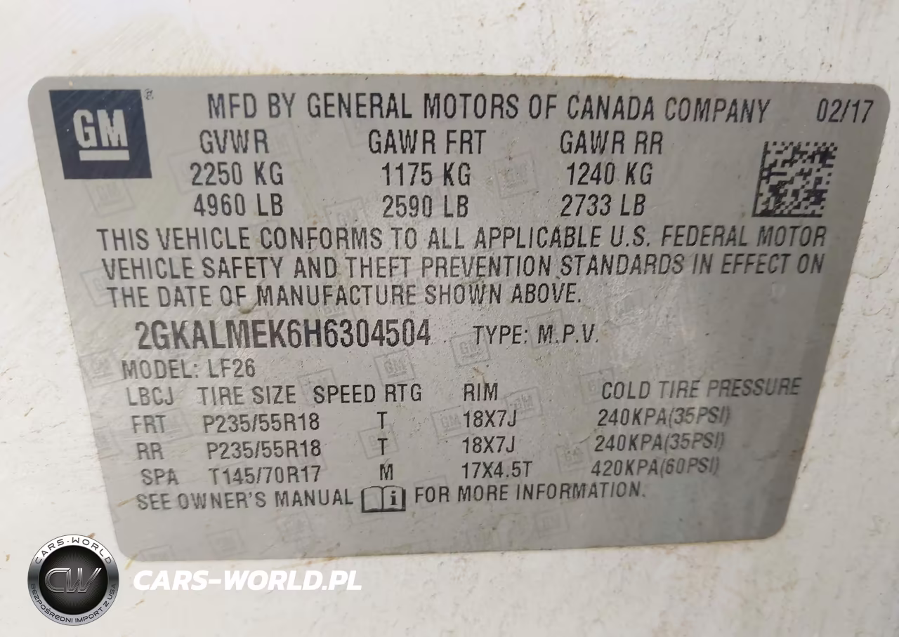 2017 GMC Terrain Sle-1 VIN:2GKALMEK6H6304504 - 9