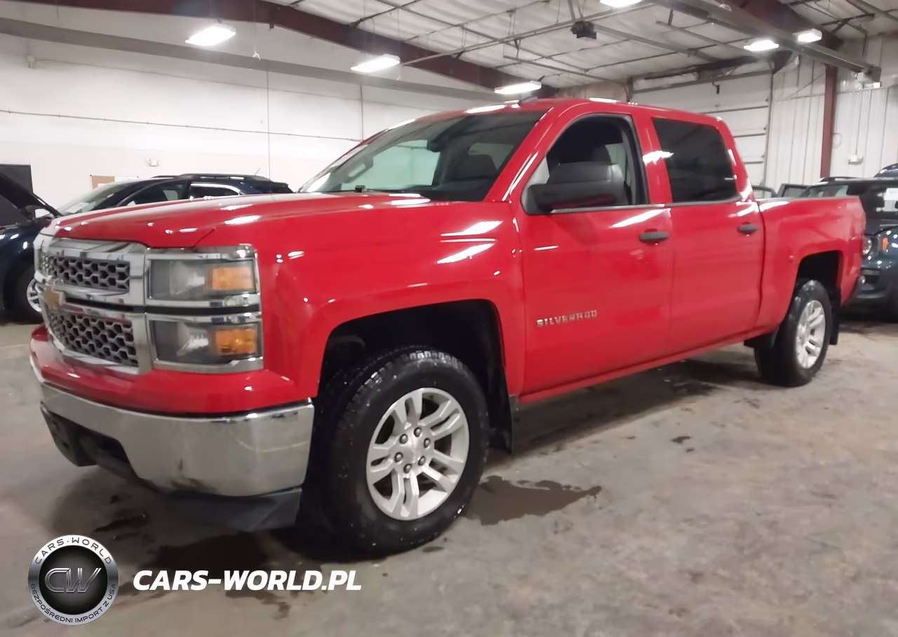 2014 Chevrolet Silverado 1500 1Lt VIN:3GCUKREH0EG372147 - 2