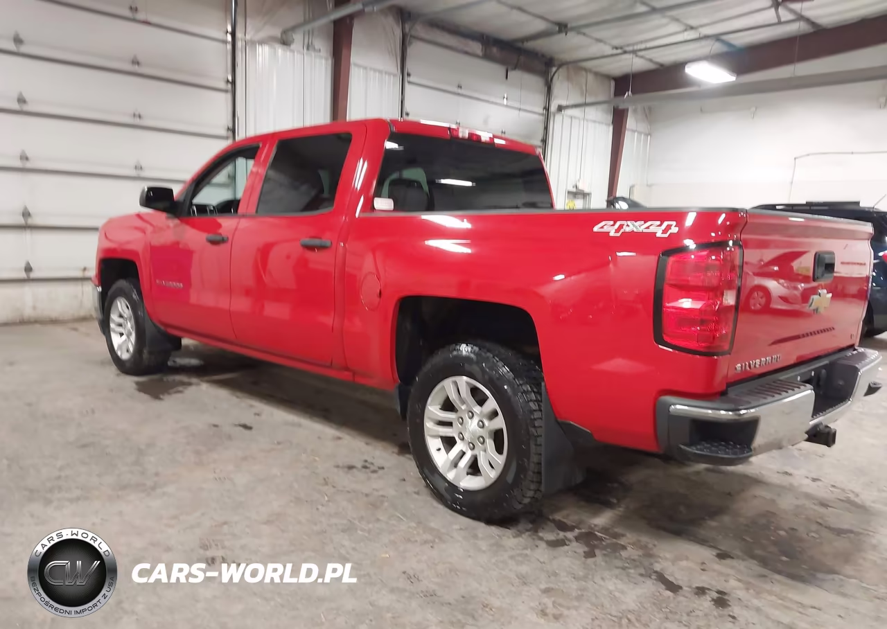 2014 Chevrolet Silverado 1500 1Lt VIN:3GCUKREH0EG372147 - 3