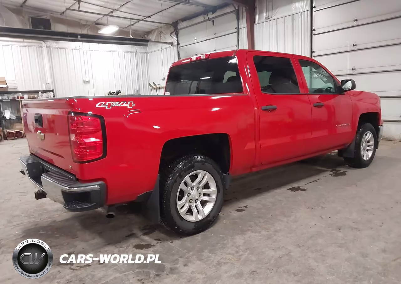 2014 Chevrolet Silverado 1500 1Lt VIN:3GCUKREH0EG372147 - 4
