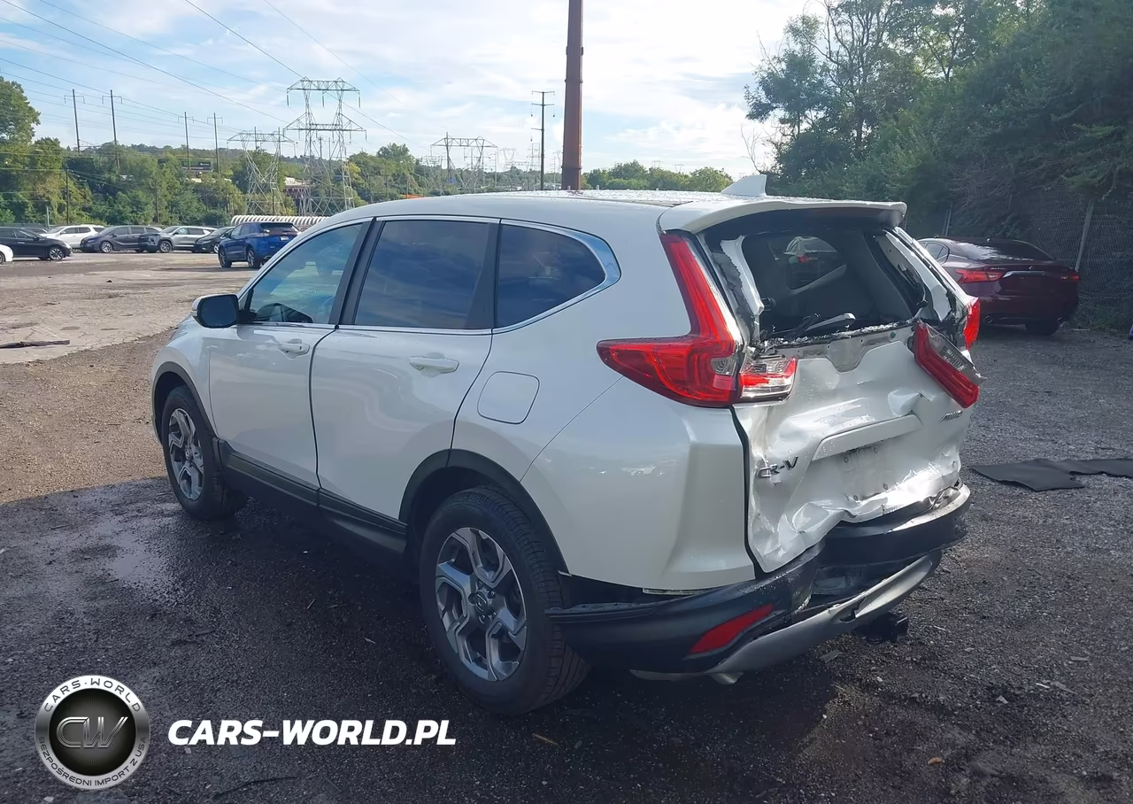 2018 Honda Cr-V Ex-L-Ex-L Navi VIN:2HKRW2H86JH612168 - 3