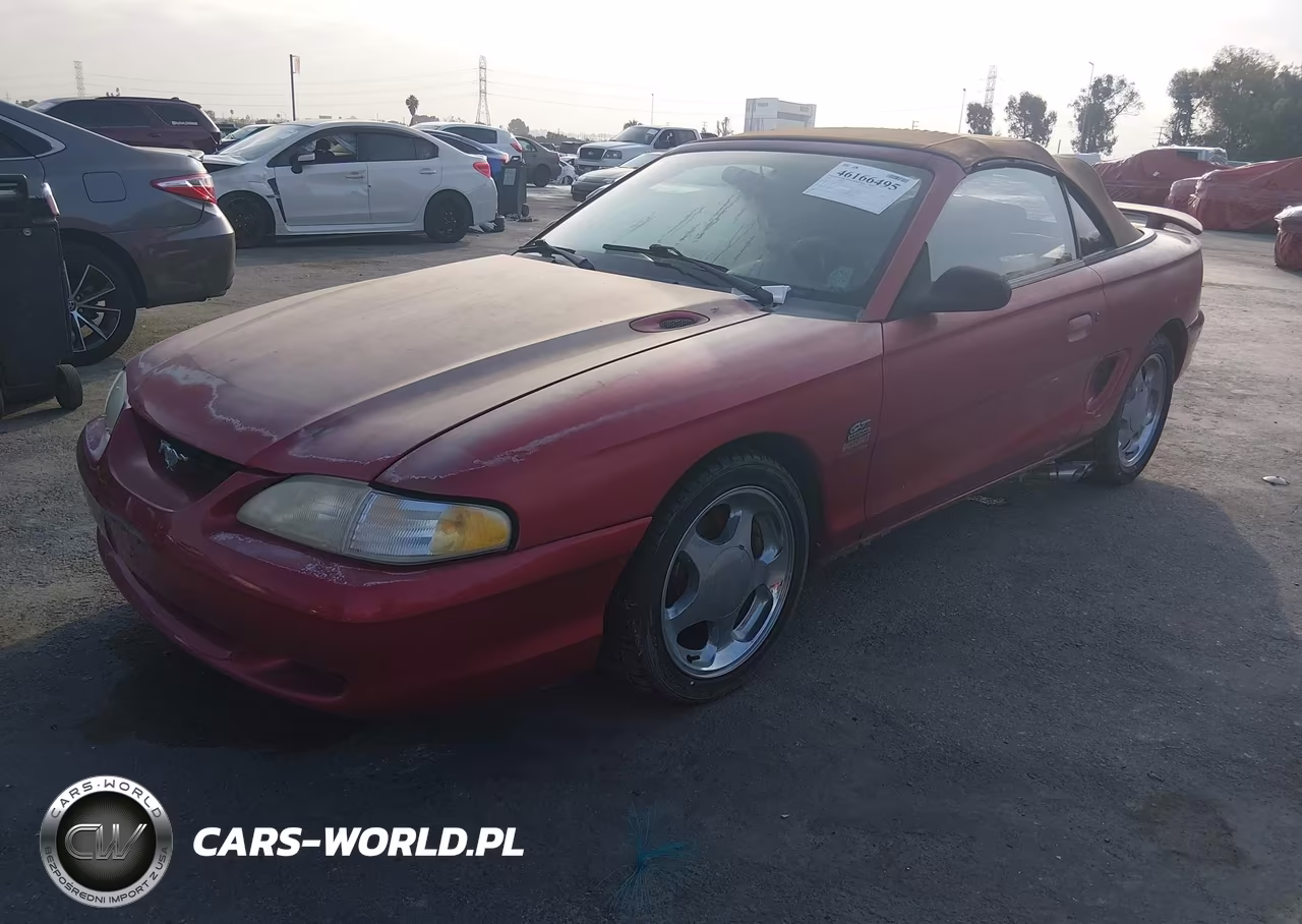 1995 Ford Mustang Gt-Gts VIN:1FALP45T5SF279969 - 2