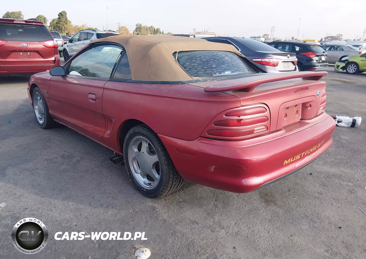 1995 Ford Mustang Gt-Gts VIN:1FALP45T5SF279969 - 3