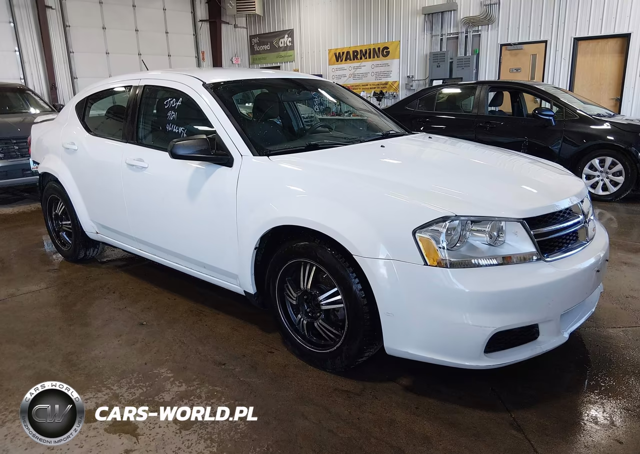 2012 Dodge Avenger Se VIN:1C3CDZAB1CN231670 - 1
