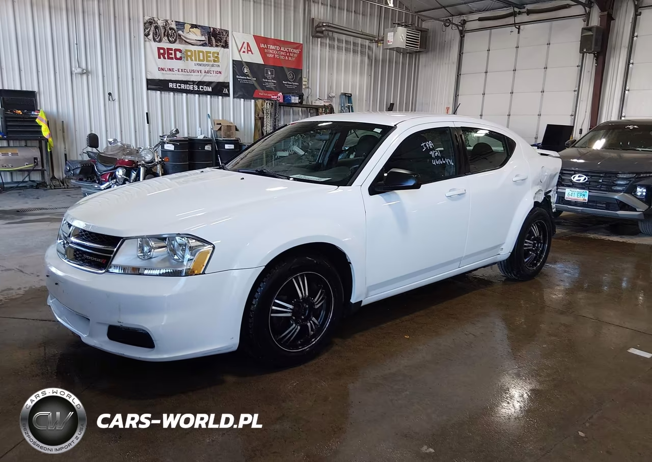 2012 Dodge Avenger Se VIN:1C3CDZAB1CN231670 - 2