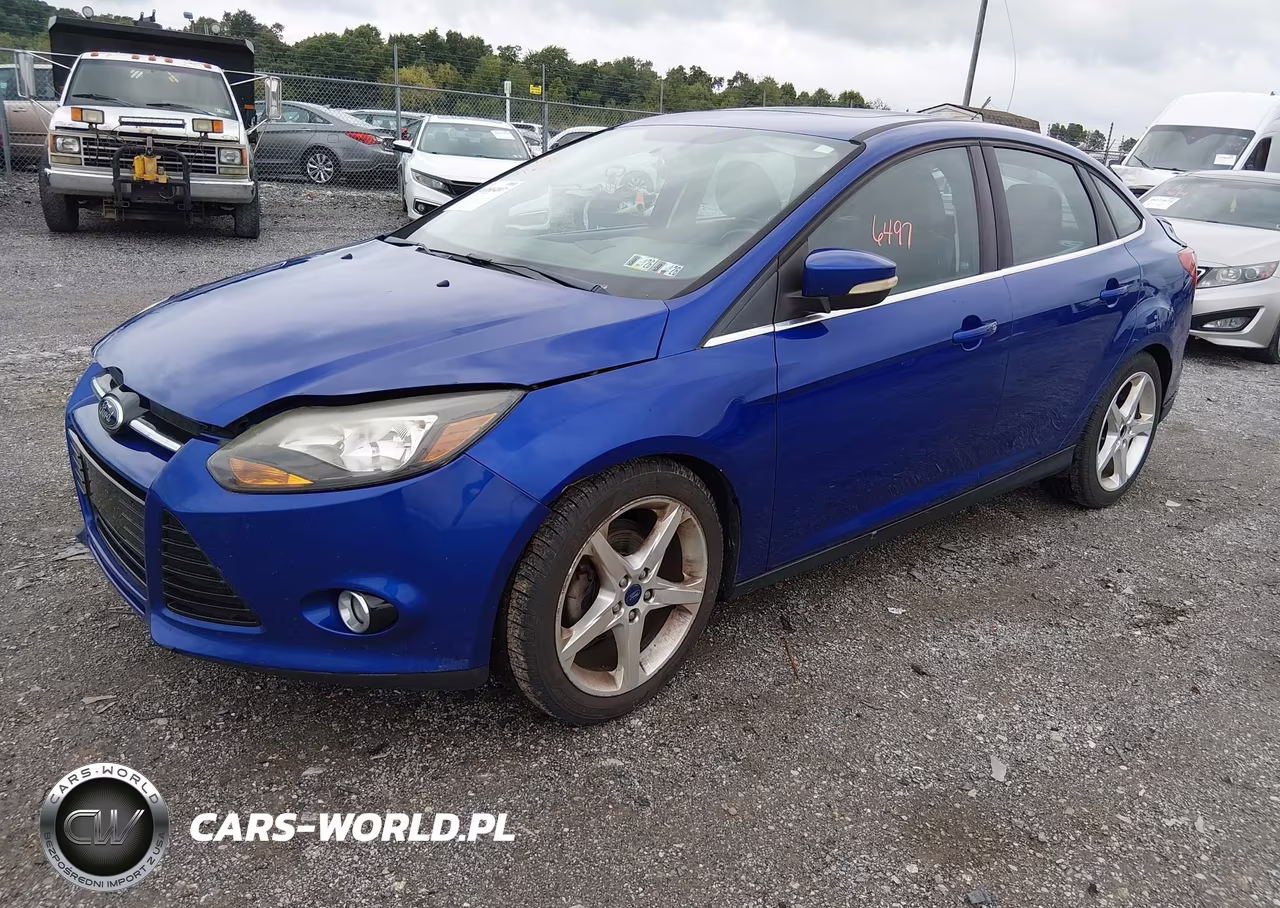 2013 Ford Focus Titanium VIN:1FADP3J23DL155229 - 2