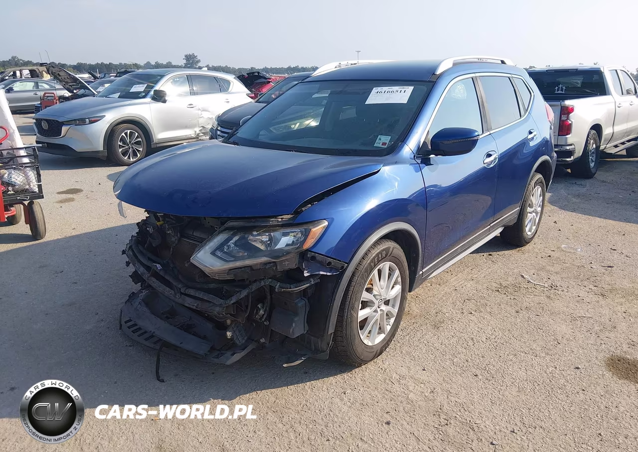 2017 Nissan Rogue Sv VIN:KNMAT2MVXHP563153 - 2
