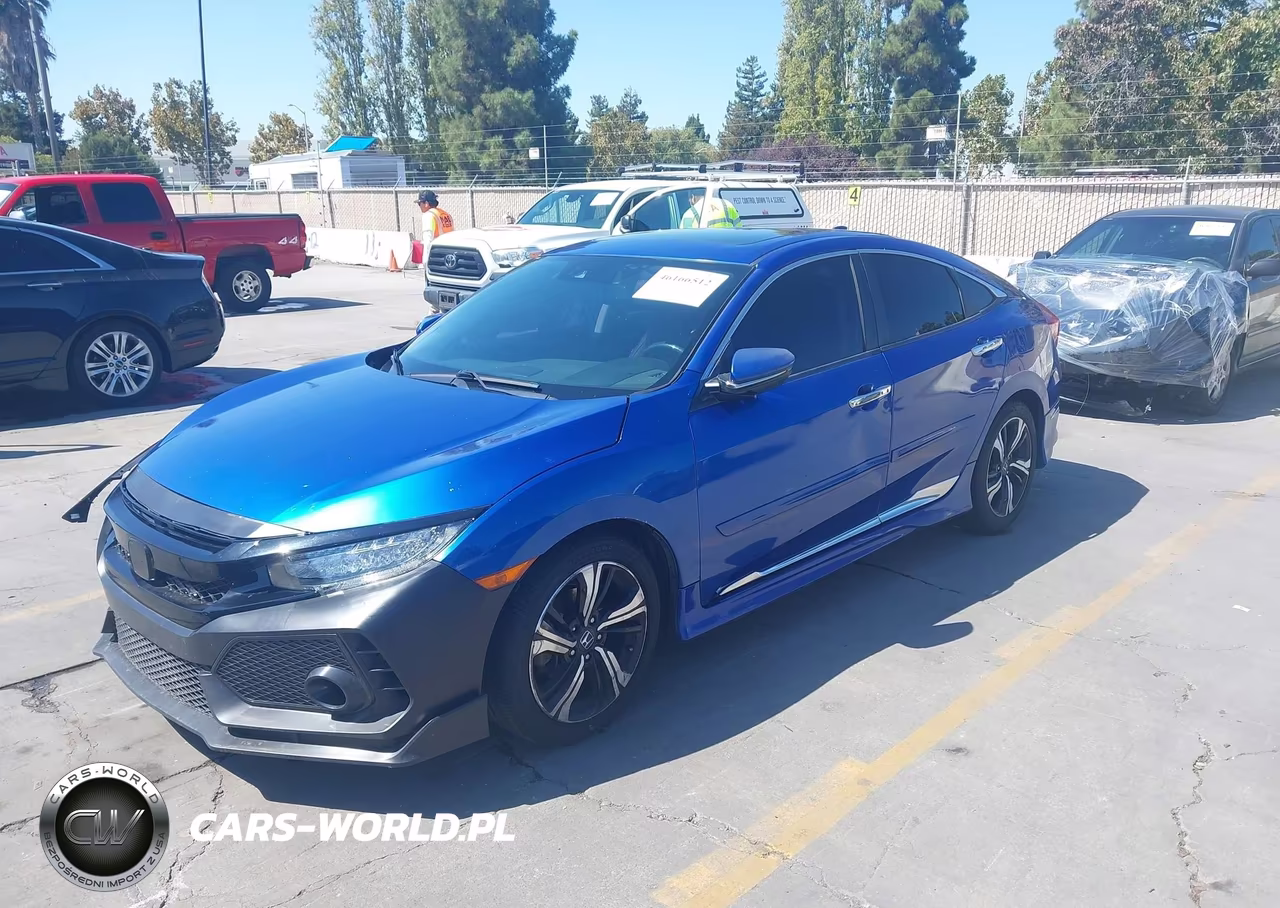 2016 Honda Civic Touring VIN:19XFC1F93GE021004 - 2