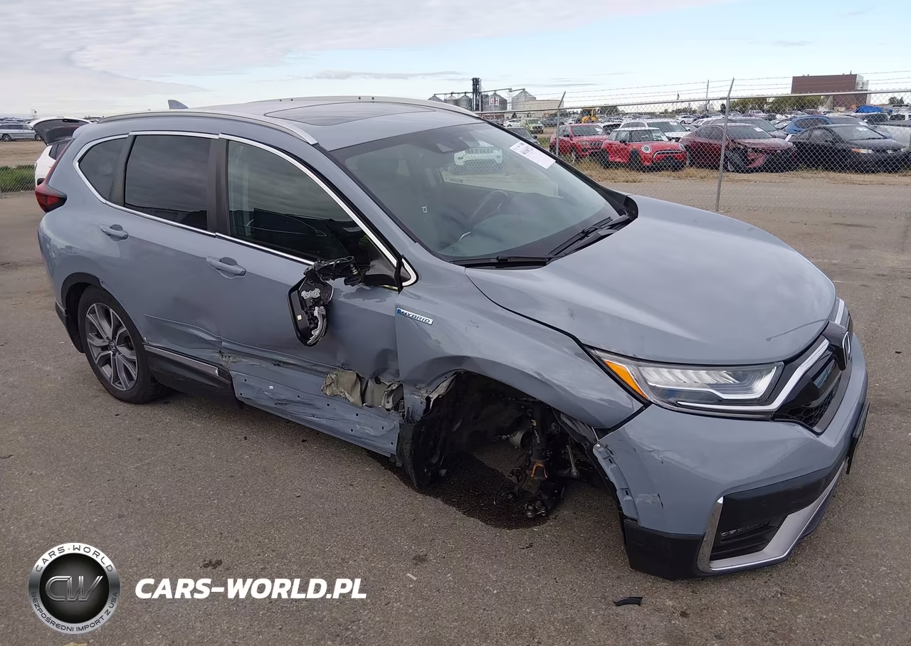 2021 Honda Cr-V Hybrid Touring VIN:7FART6H93ME000137 - 1