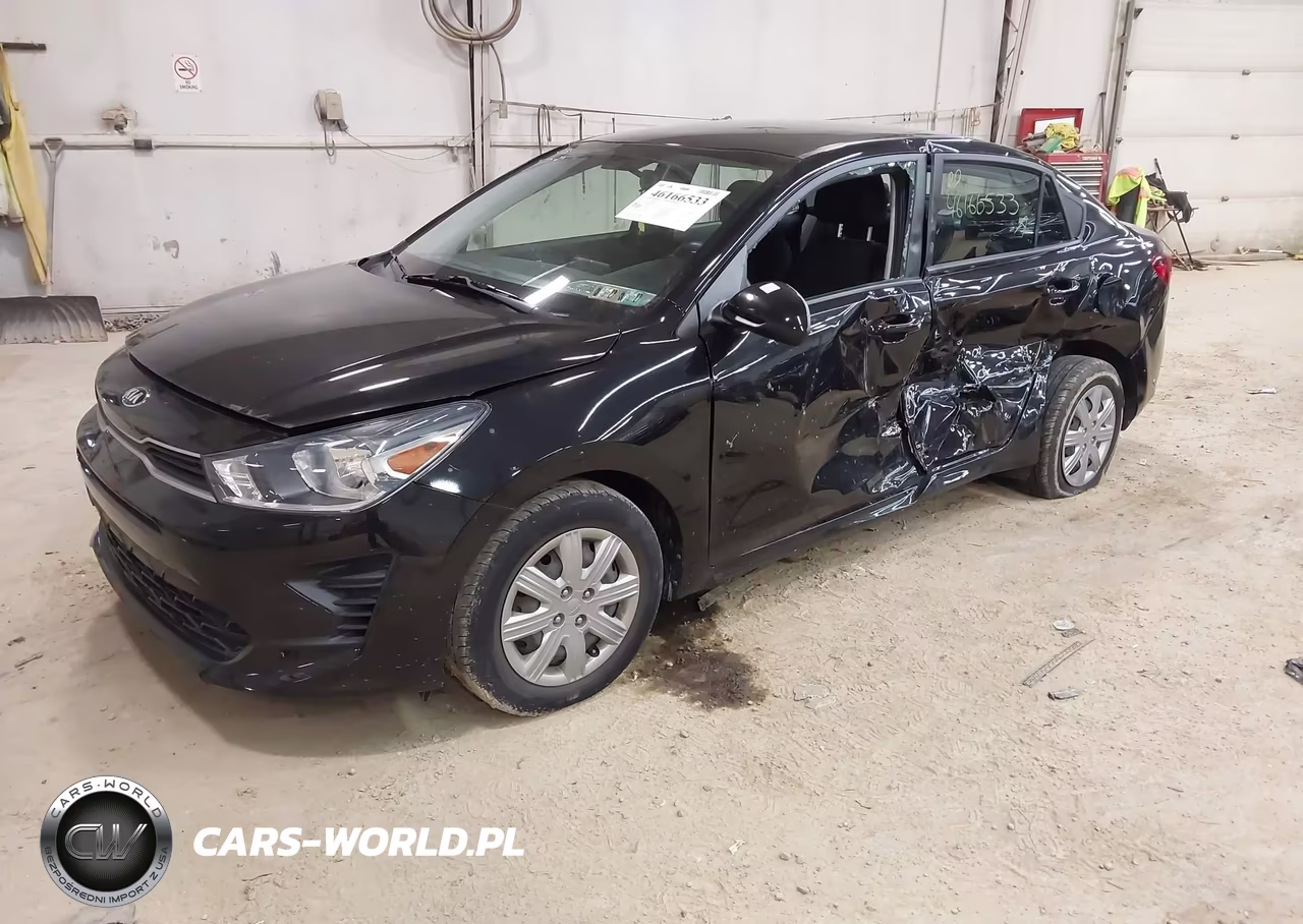 2021 Kia Rio S VIN:3KPA24ADXME391677 - 2