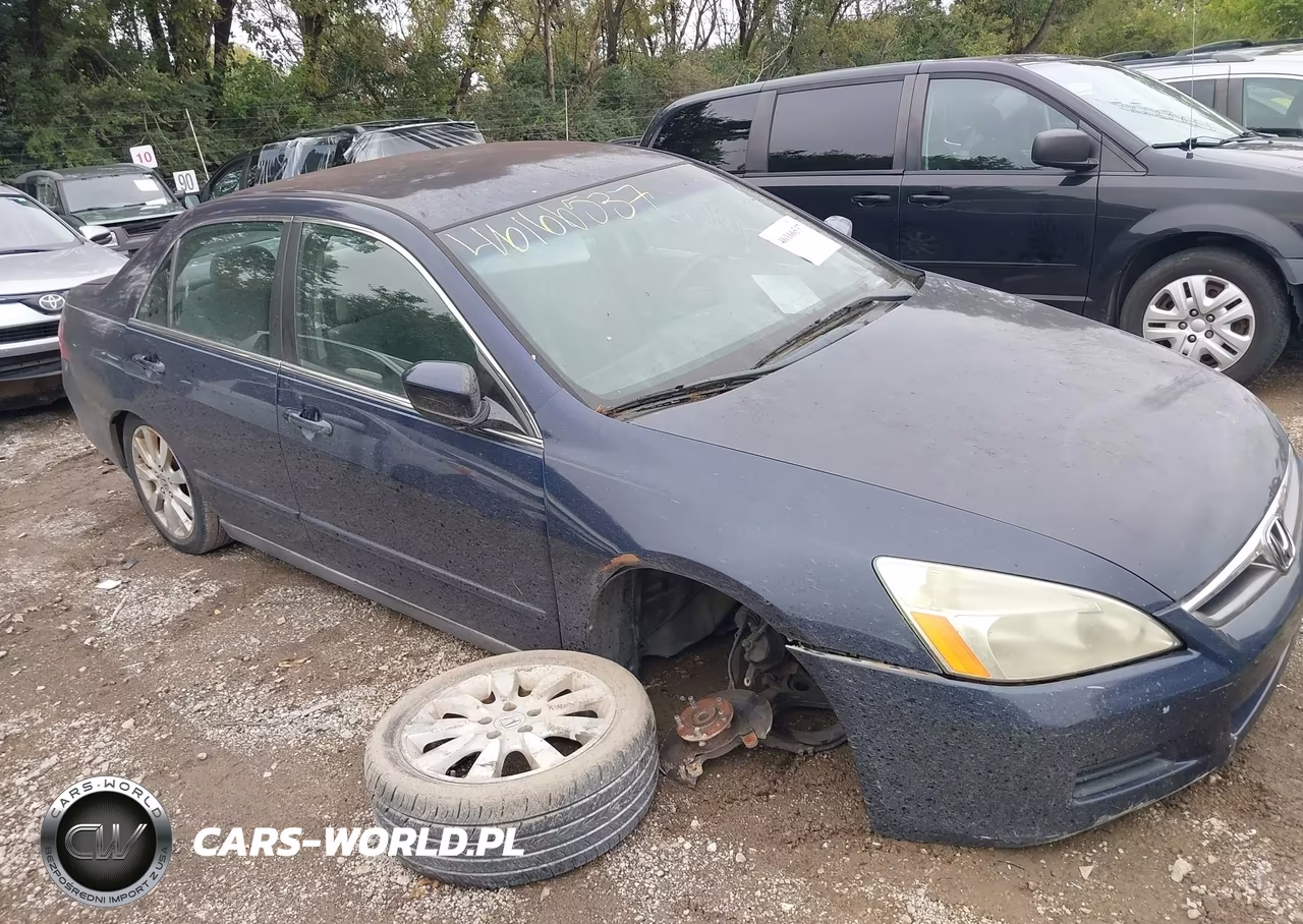 2007 Honda Accord 3.0 Se VIN:1HGCM66427A104722 - 1