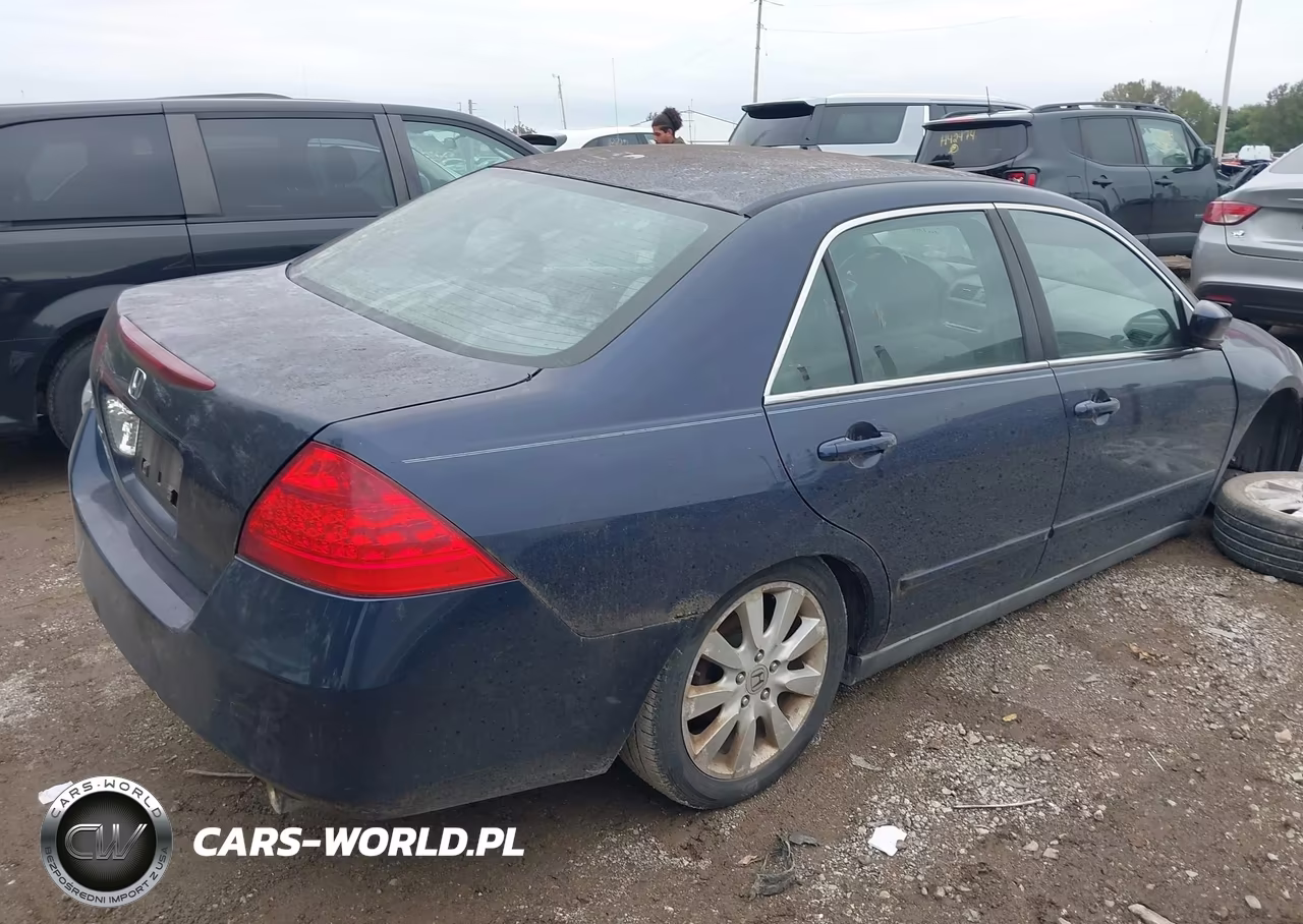 2007 Honda Accord 3.0 Se VIN:1HGCM66427A104722 - 4