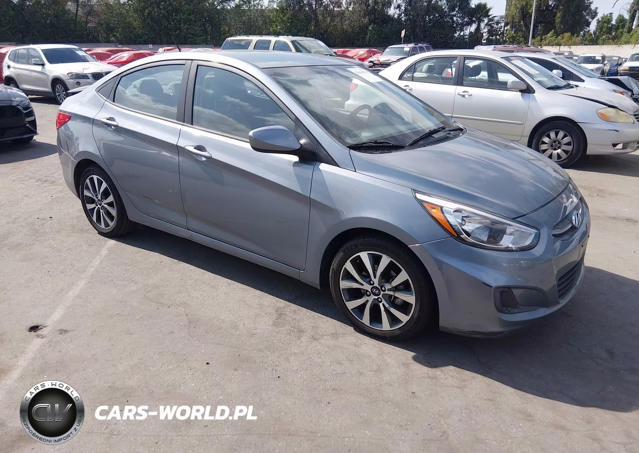 2017 Hyundai Accent Value Edition VIN:KMHCT4AE8HU377522 - 1