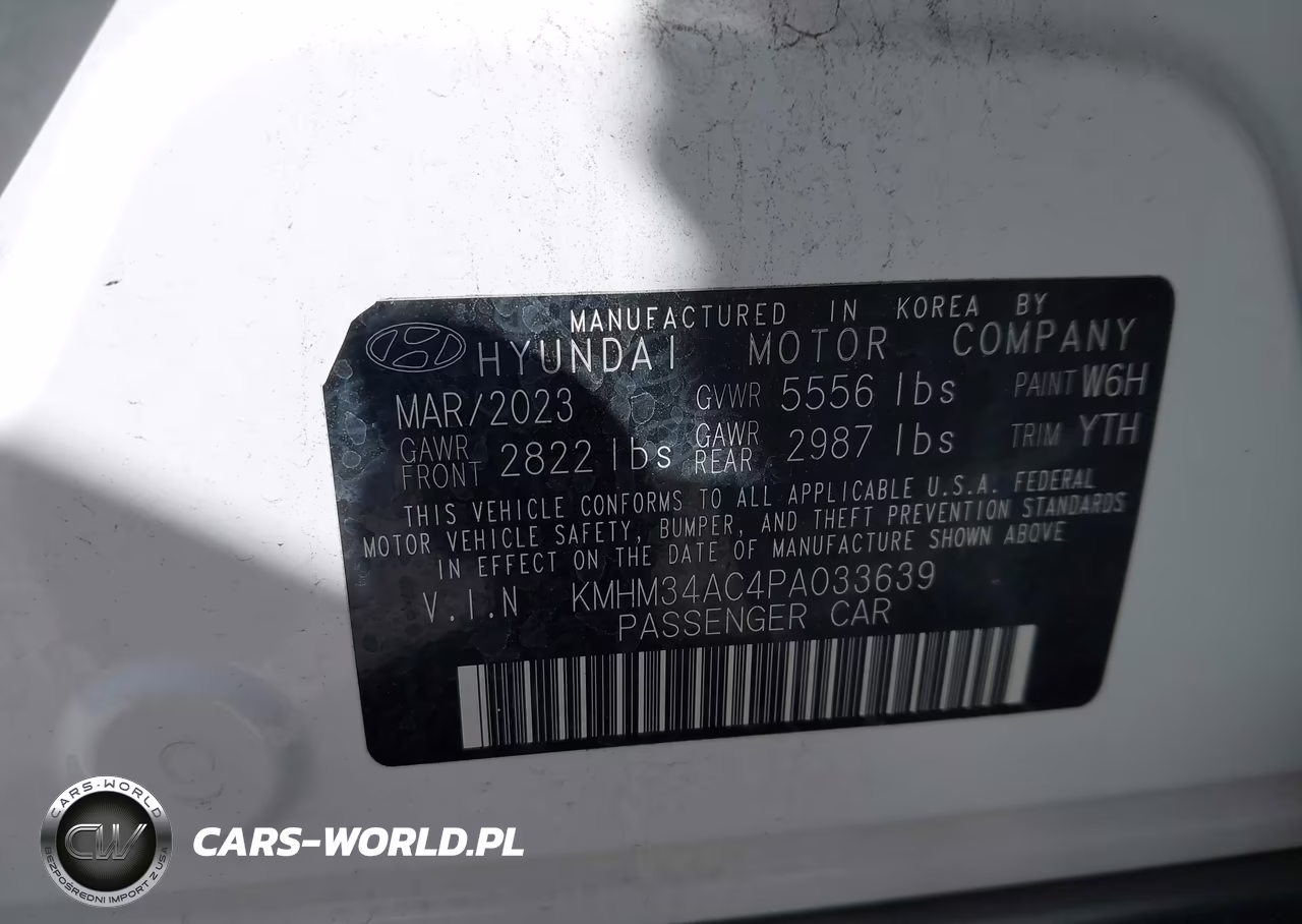 2023 Hyundai Ioniq 6 Sel VIN:KMHM34AC4PA033639 - 9