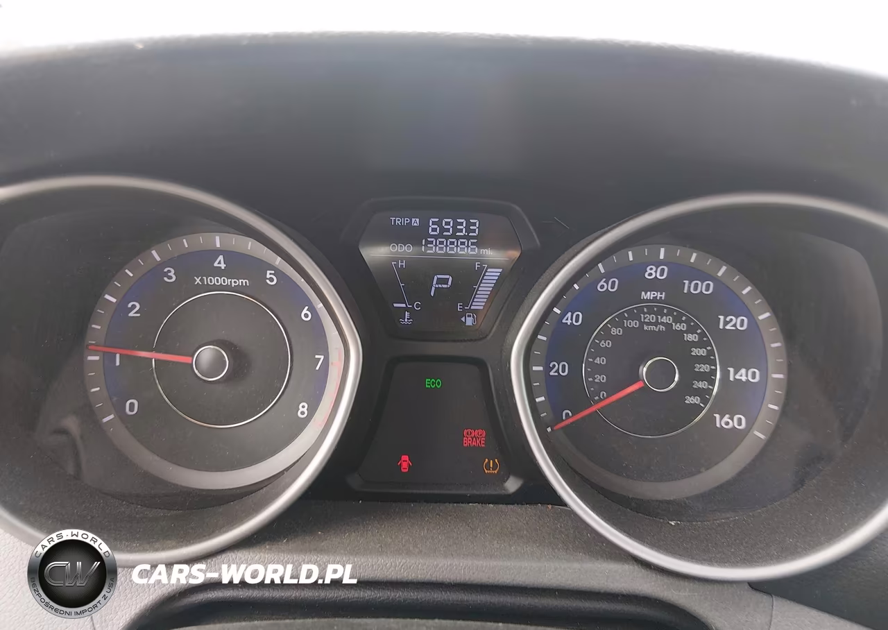 2013 Hyundai Elantra Gls VIN:KMHDH4AE6DU947372 - 7