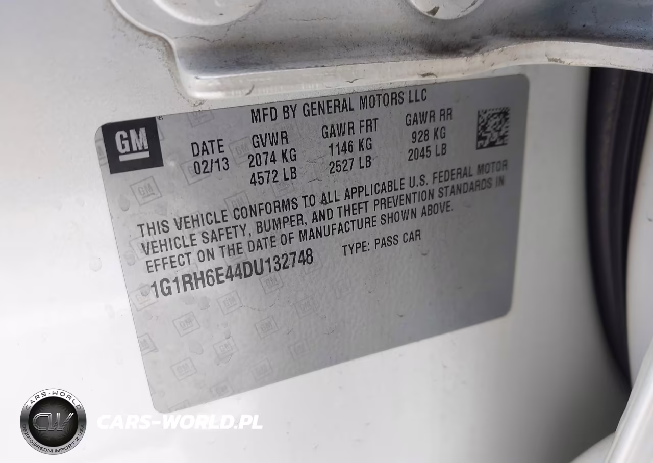 2013 Chevrolet Volt VIN:1G1RH6E44DU132748 - 9