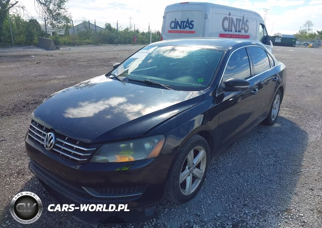 2013 Volkswagen Passat 2.0L Tdi Se VIN:1VWBN7A34DC118047 - 2