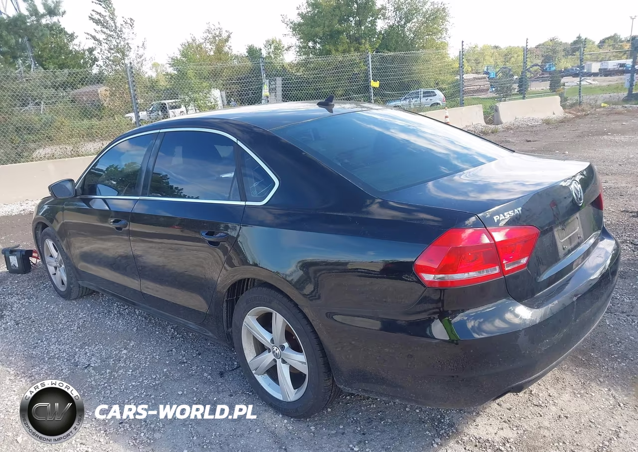 2013 Volkswagen Passat 2.0L Tdi Se VIN:1VWBN7A34DC118047 - 3