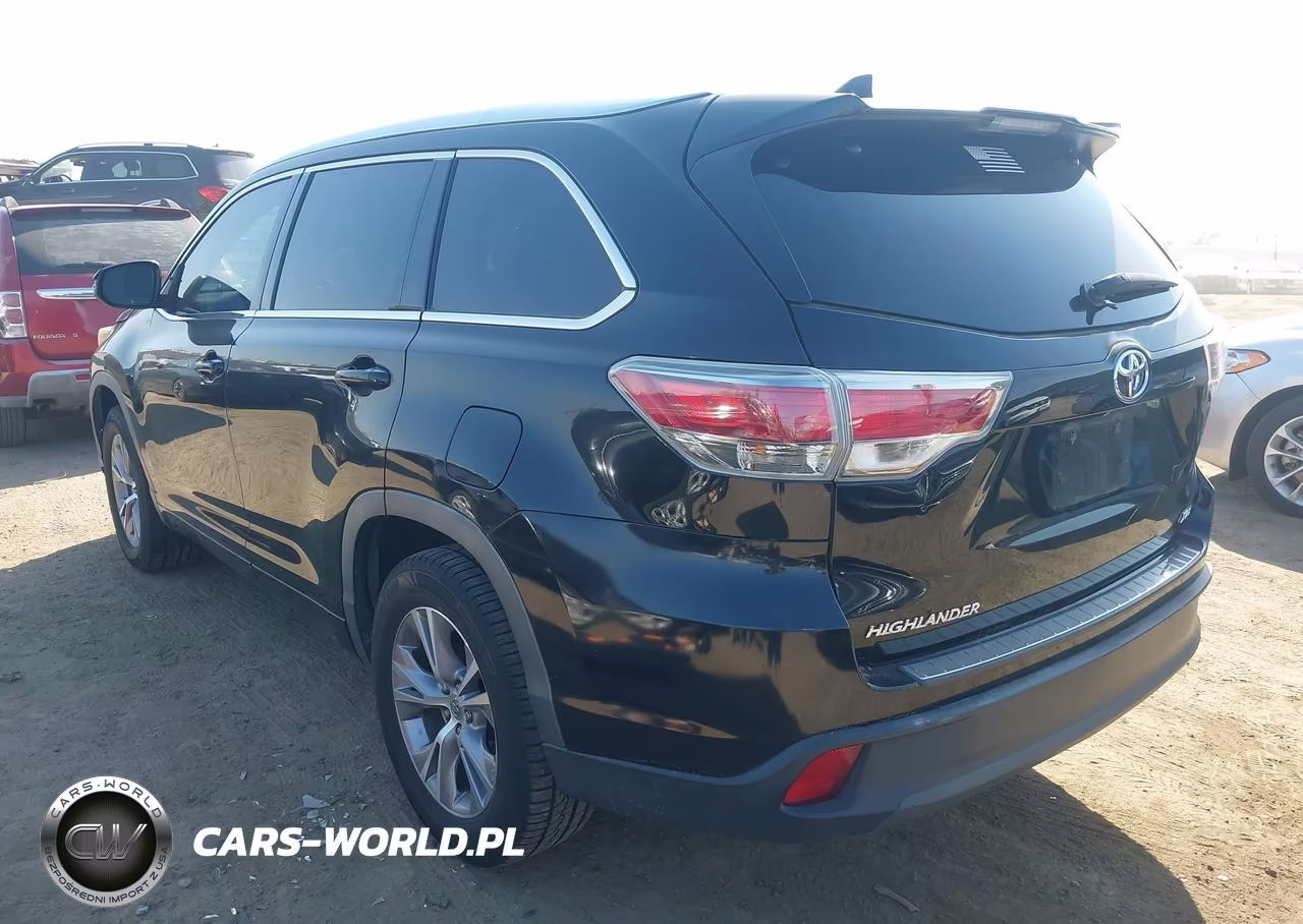 2015 Toyota Highlander Xle V6 VIN:5TDKKRFH7FS100297 - 3