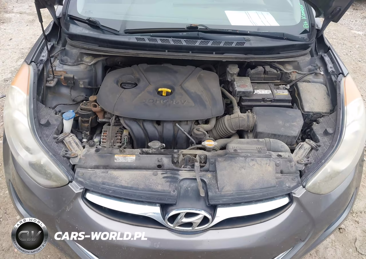 2013 Hyundai Elantra Gls VIN:5NPDH4AE7DH188455 - 10