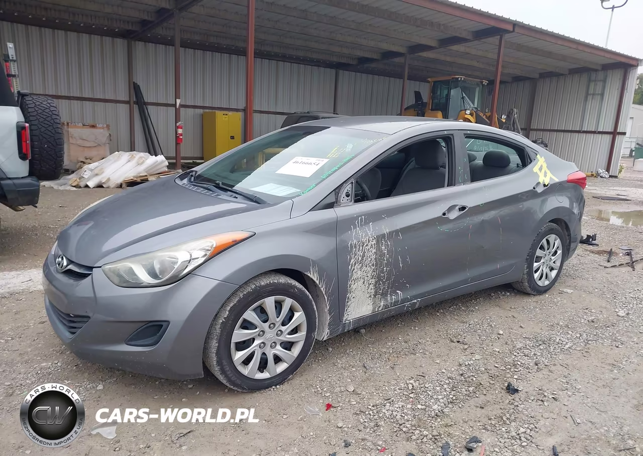 2013 Hyundai Elantra Gls VIN:5NPDH4AE7DH188455 - 2