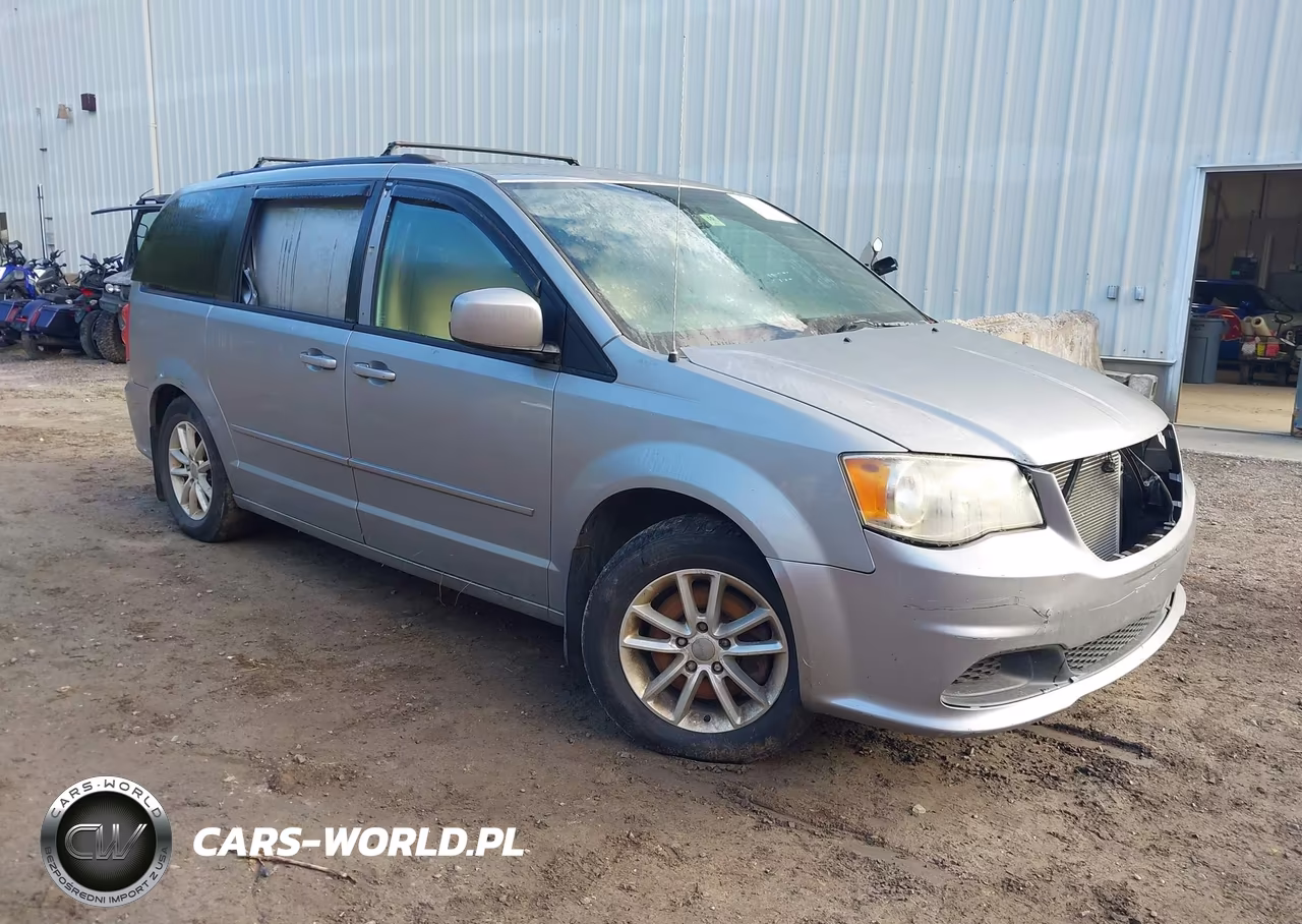 2014 Dodge Grand Caravan Sxt VIN:2C4RDGCG2ER121218 - 1