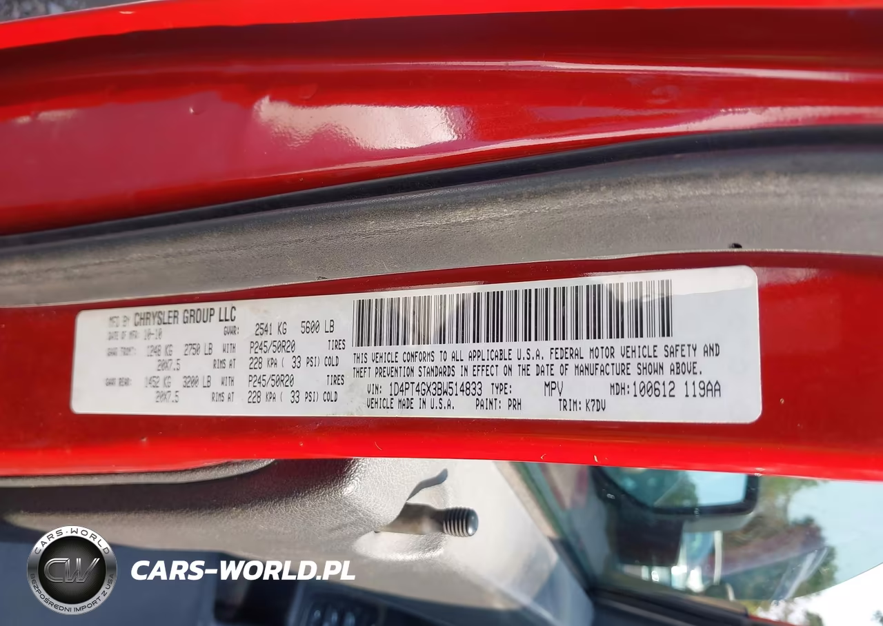2011 Dodge Nitro Heat VIN:1D4PT4GX3BW514833 - 9