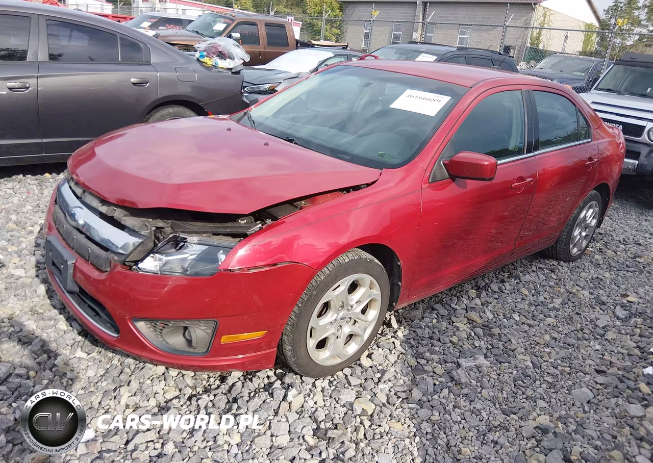 2010 Ford Fusion Se VIN:3FAHP0HGXAR204702 - 2