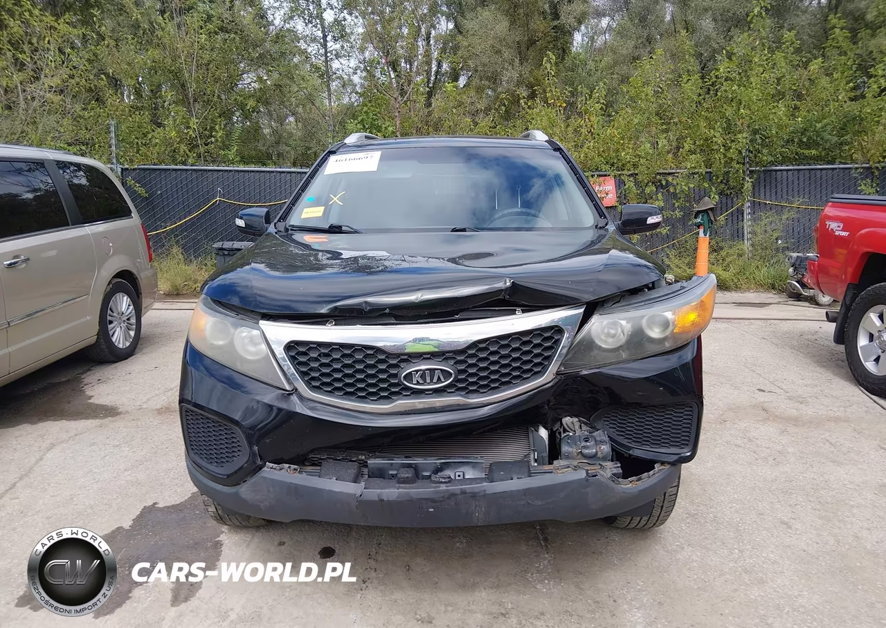 2011 Kia Sorento Lx V6 VIN:5XYKT4A20BG076855 - 12