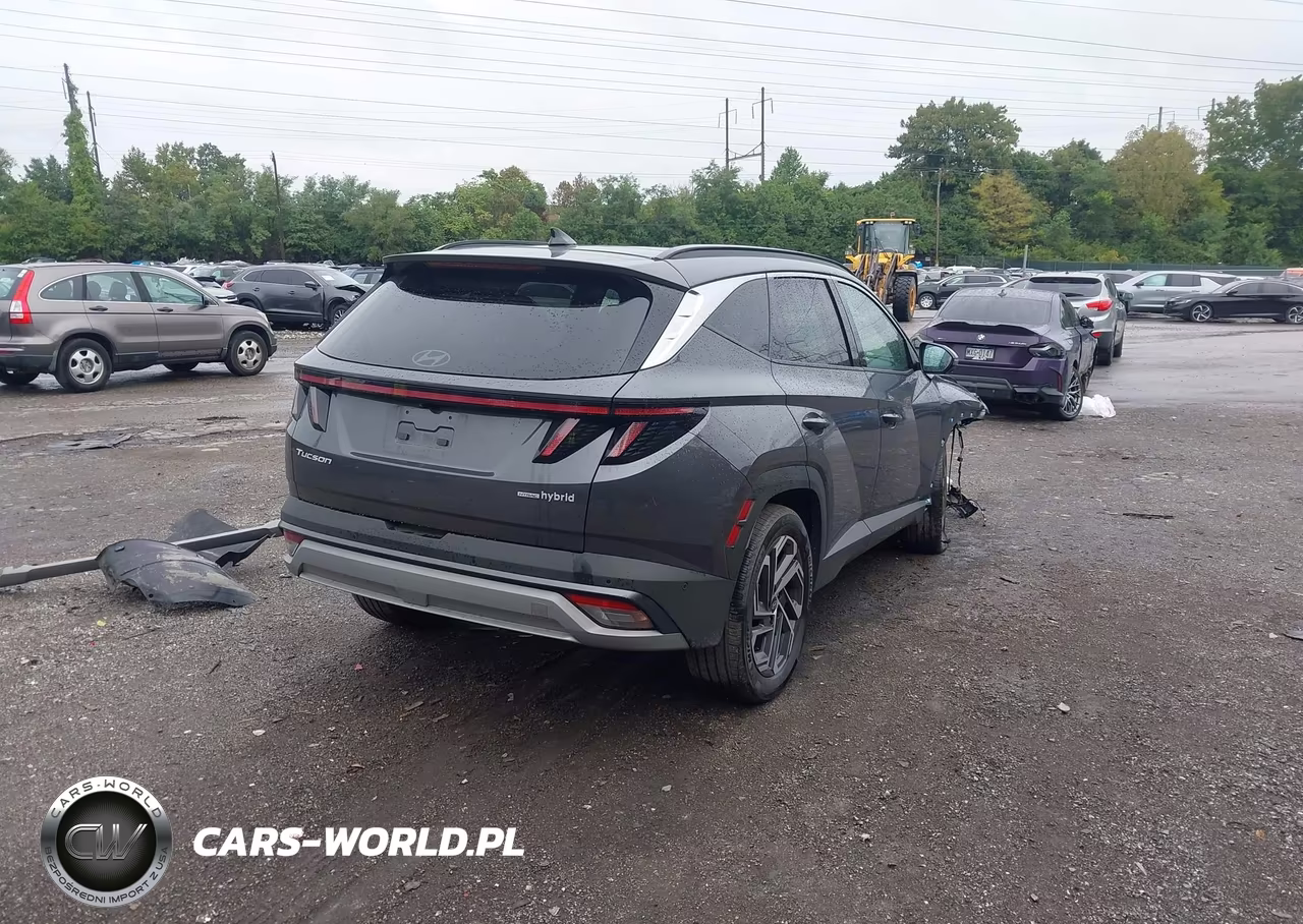 2025 Hyundai Tucson Hybrid Limited VIN:KM8JEDD15SU379066 - 4