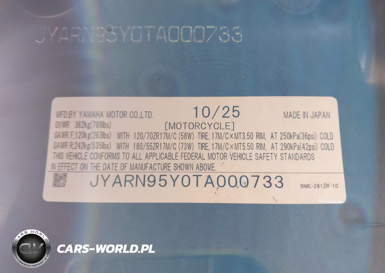 2026 Yamaha Mt09 Sp VIN:JYARN95Y0TA000733 - 10
