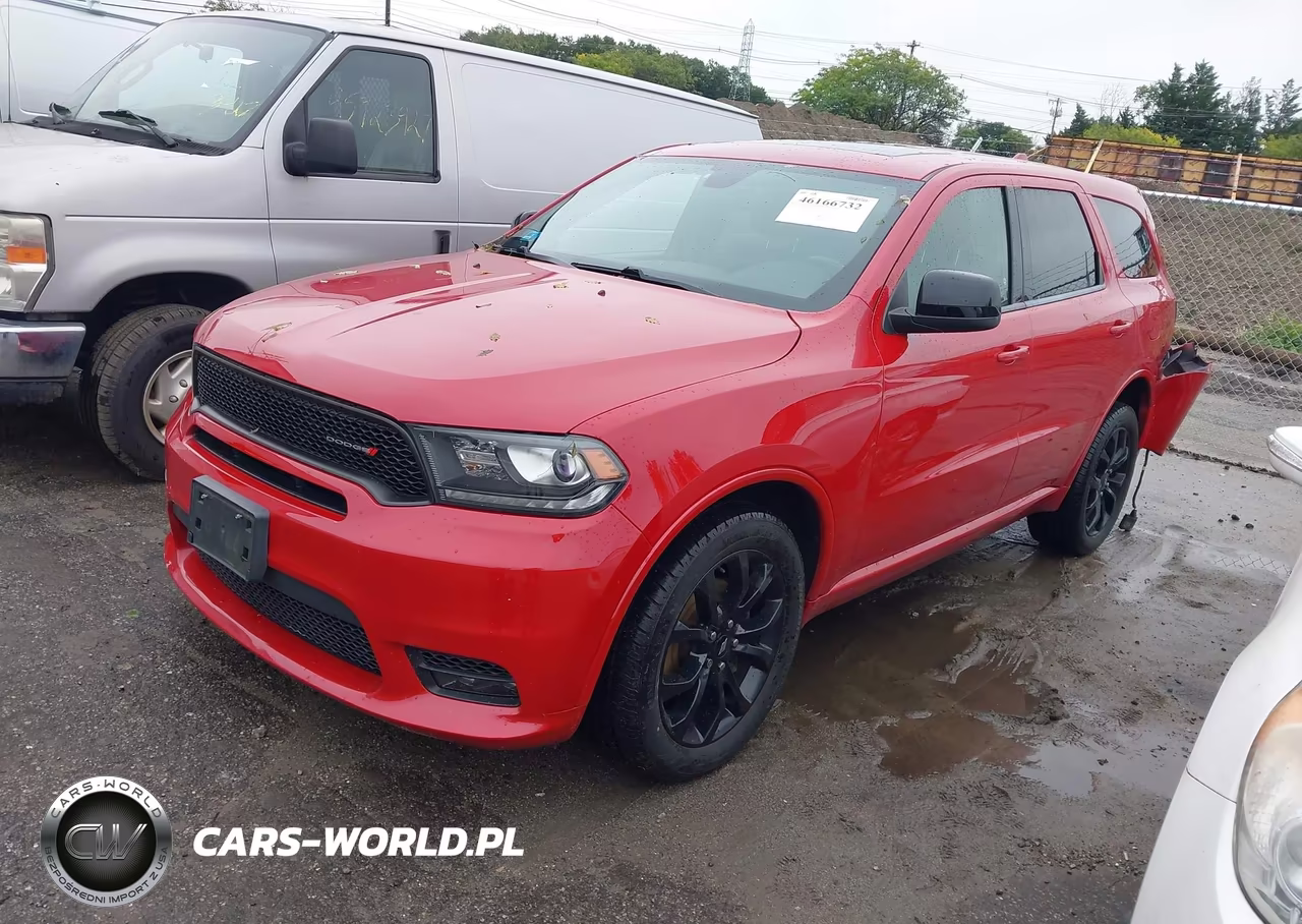 2019 Dodge Durango Gt Awd VIN:1C4RDJDG2KC617104 - 2