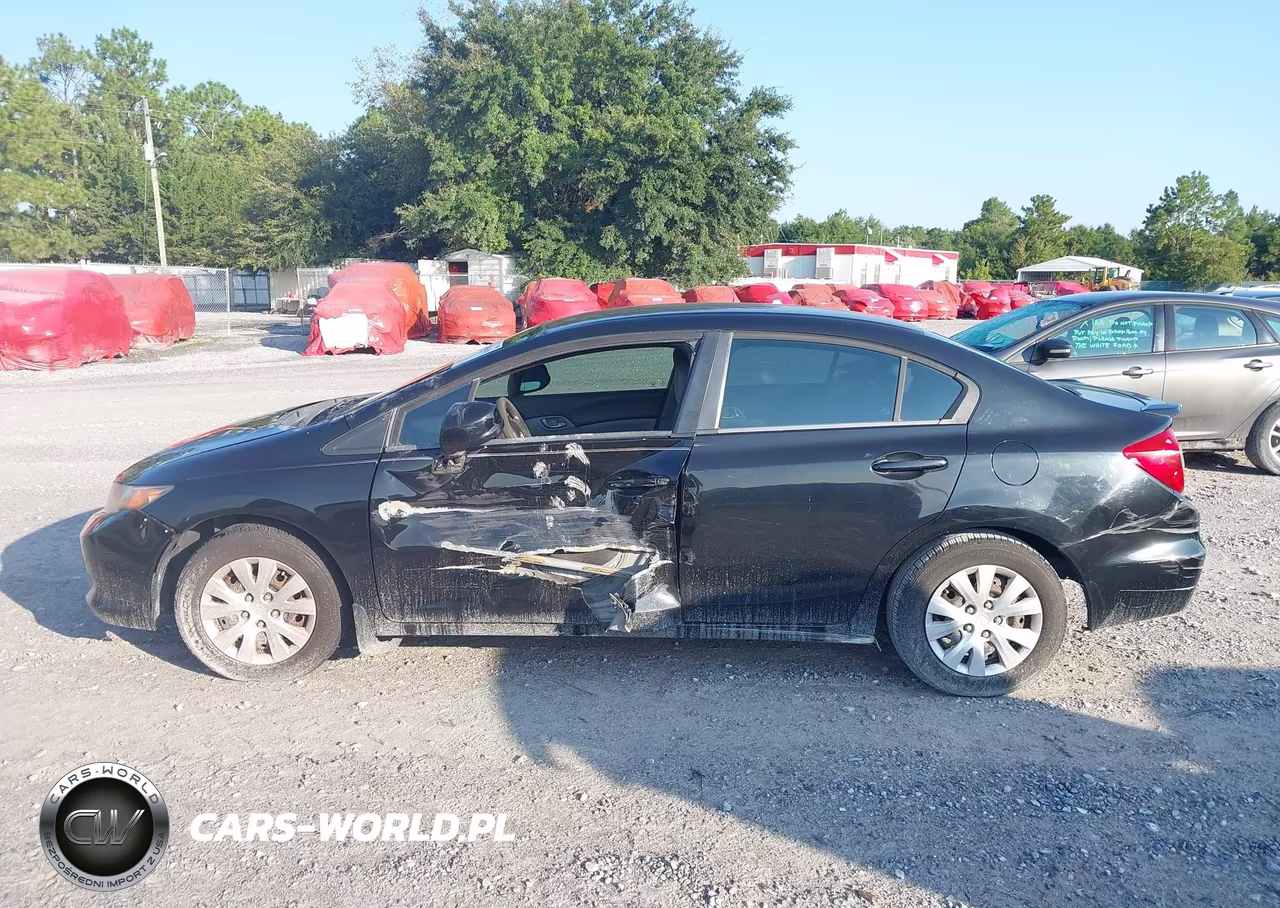 2012 Honda Civic Lx VIN:19XFB2F54CE080143 - 14