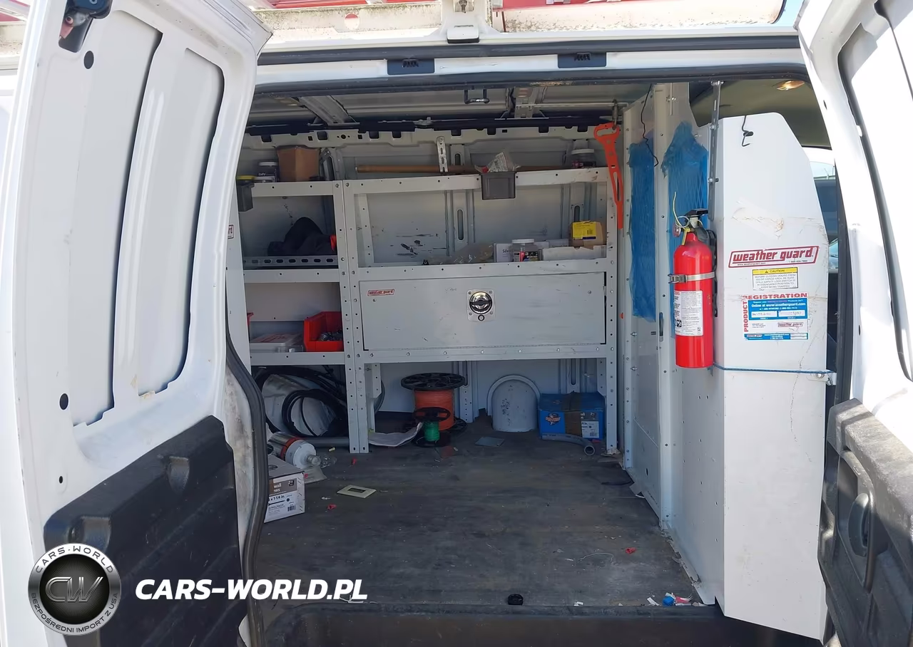 2019 Chevrolet Express 3500 Work Van VIN:1GCZGGFG0K1237410 - 3