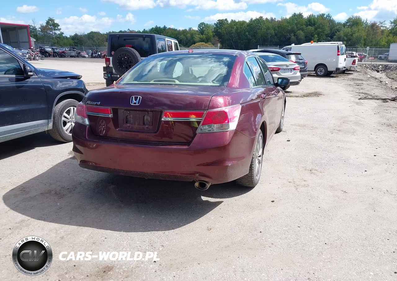 2012 Honda Accord 2.4 Ex-L VIN:1HGCP2F86CA099988 - 4