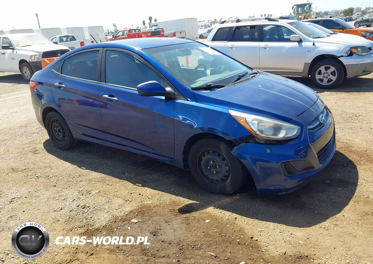 2016 Hyundai Accent Se VIN:KMHCT4AE3GU058754 - 1