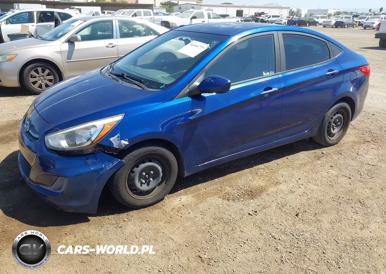 2016 Hyundai Accent Se VIN:KMHCT4AE3GU058754 - 2