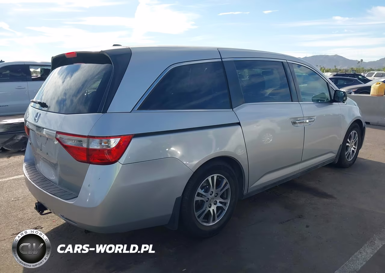 2011 Honda Odyssey Ex-L VIN:5FNRL5H6XBB033175 - 4