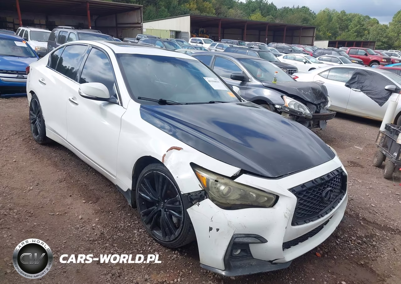 2018 Infiniti Q50 3.0T Luxe VIN:JN1EV7AP3JM351266 - 1