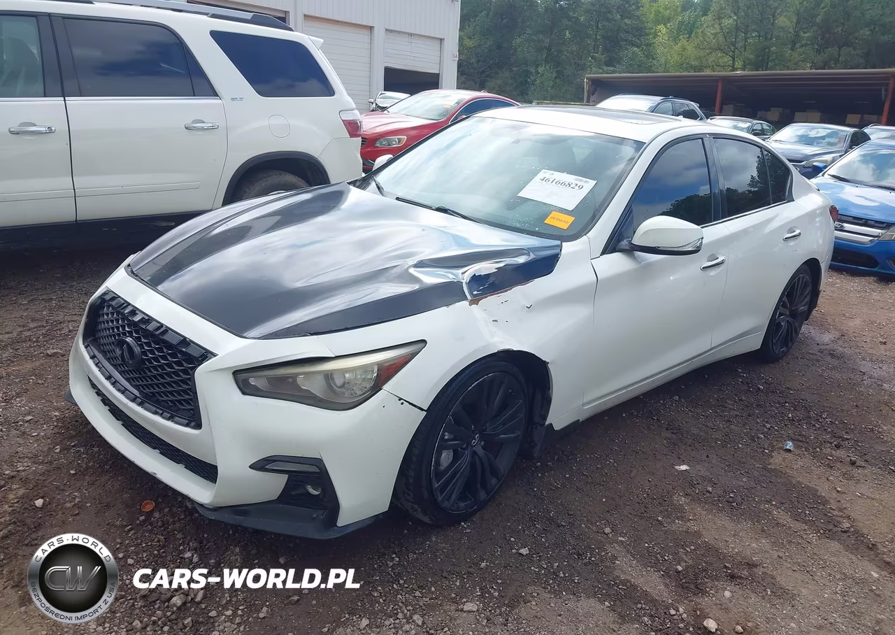 2018 Infiniti Q50 3.0T Luxe VIN:JN1EV7AP3JM351266 - 2
