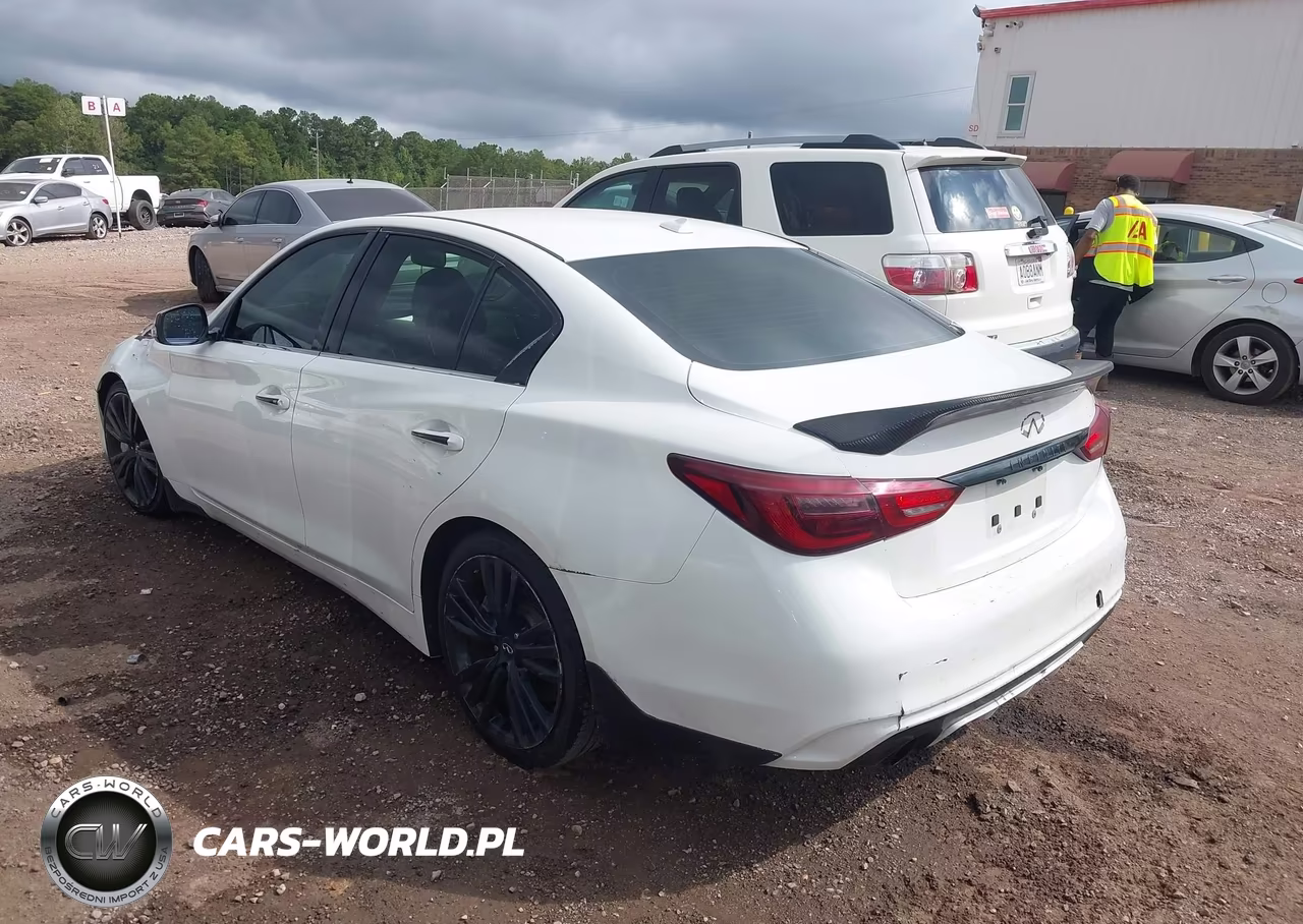 2018 Infiniti Q50 3.0T Luxe VIN:JN1EV7AP3JM351266 - 3