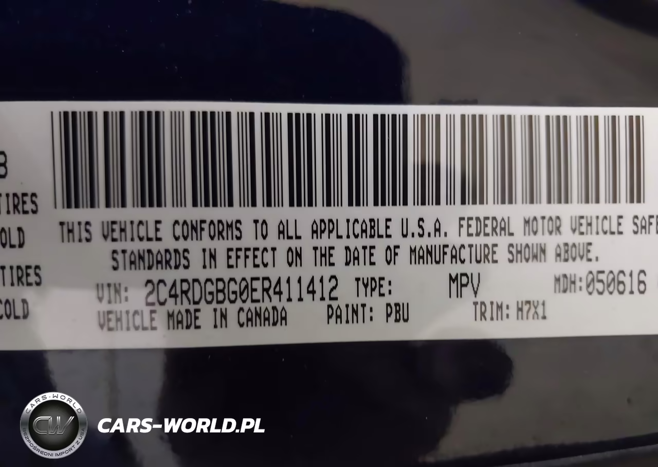 2014 Dodge Grand Caravan American Value Pkg VIN:2C4RDGBG0ER411412 - 9