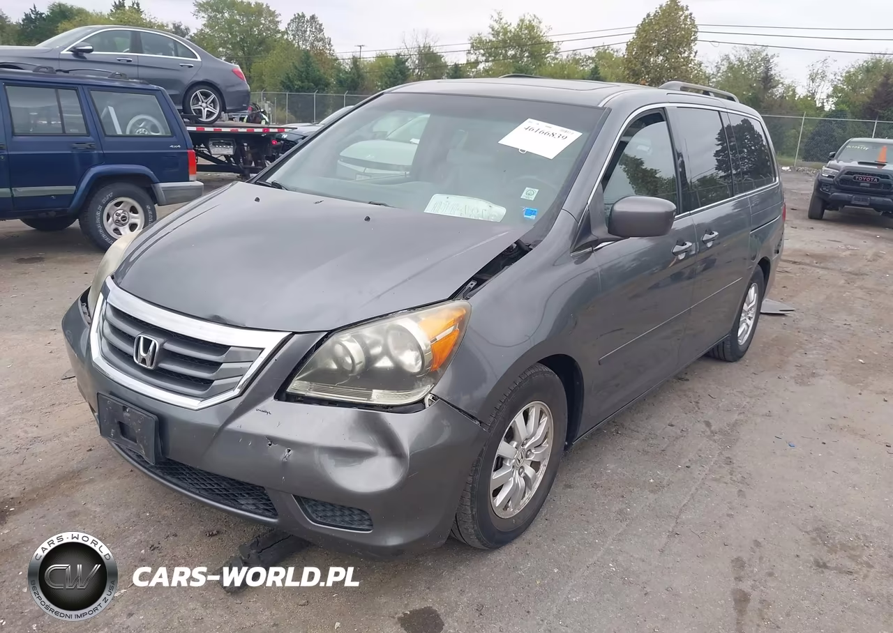 2010 Honda Odyssey Ex-L VIN:5FNRL3H62AB011075 - 2