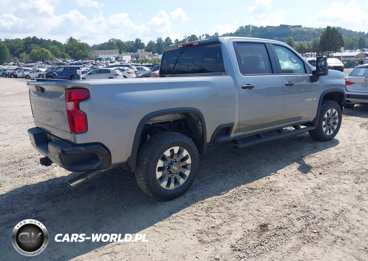 2025 Chevrolet Silverado 2500Hd 4Wd Standard Bed Custom VIN:1GC4KME76SF128381 - 4