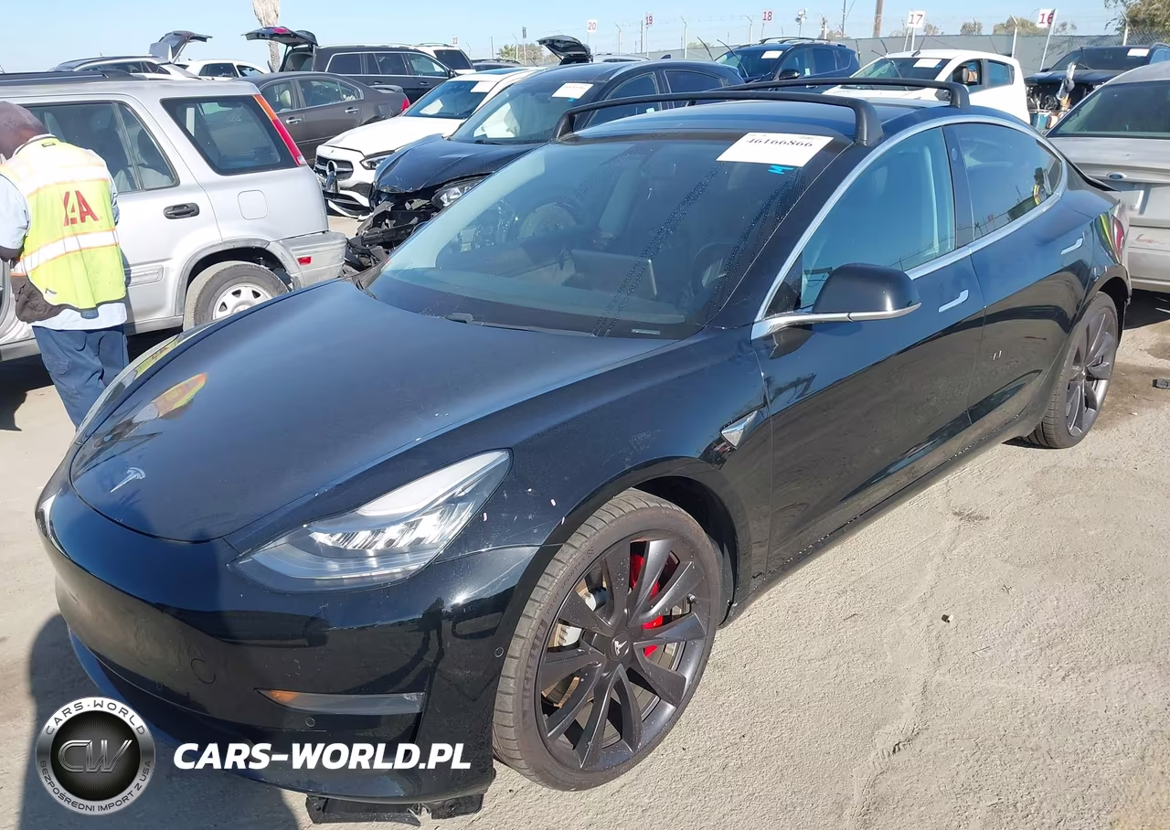 2020 Tesla Model 3 Performance Dual Motor All-Wheel Drive VIN:5YJ3E1ECXLF741916 - 2
